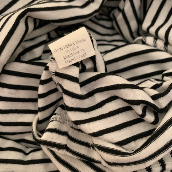 Black & White Striped Dress - Picture 8 of 8